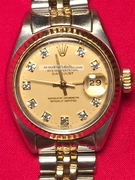 rolex damenuhr oyster perpetual lady datejust diamanten